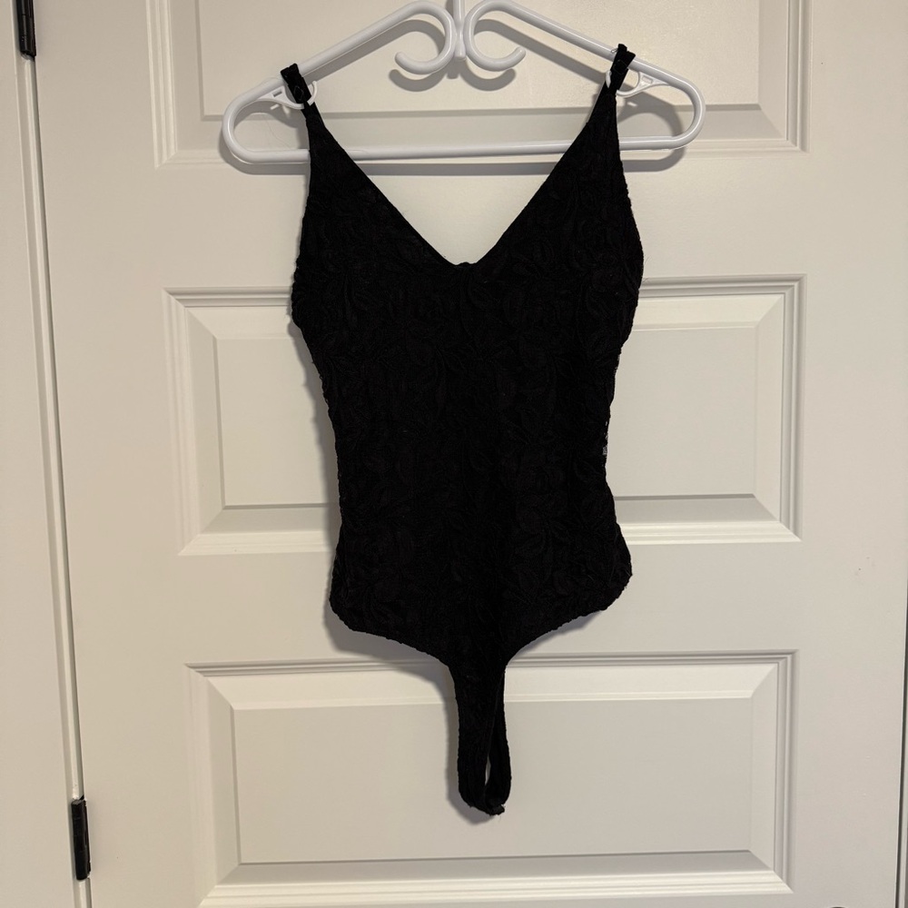 Eclipse Black Lace Bodysuit